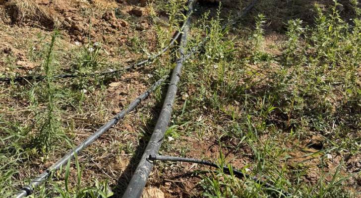 ضبط 5 اعتداءات كبيرة على الخط الناقل الرئيسي في أم الرصاص جنوب عمان
