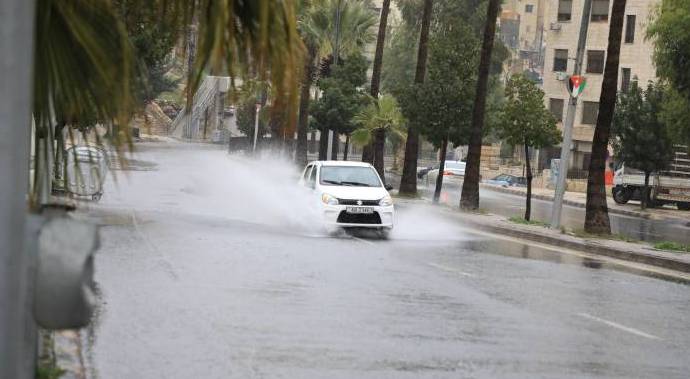 أمطار في الأردن