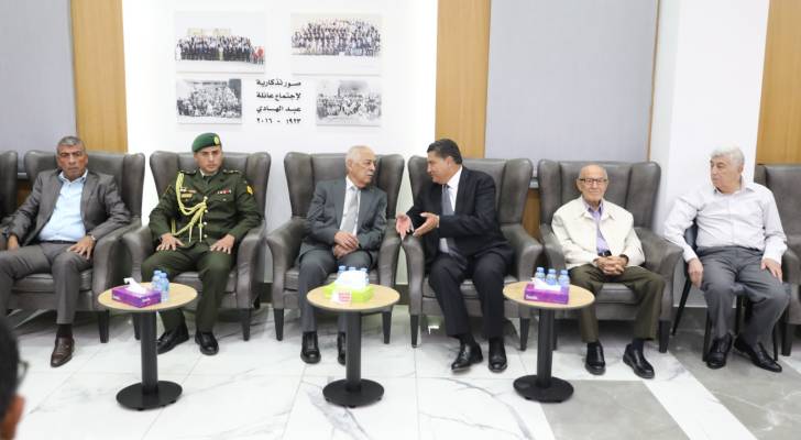مندوبا عن الملك وولي العهد.. العيسوي يعزي العواملة
