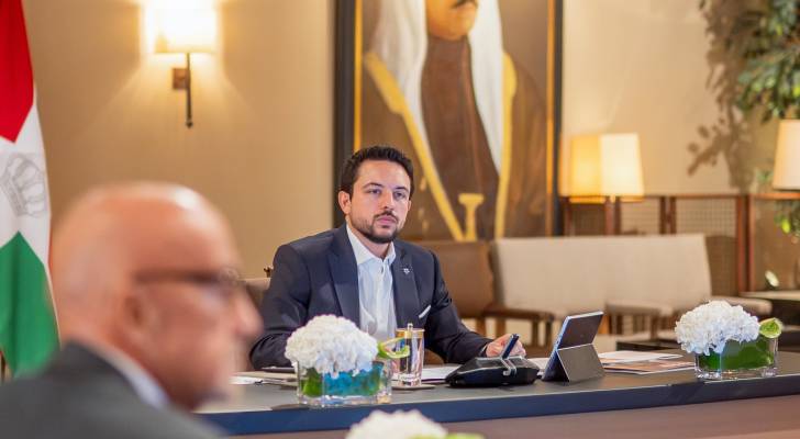 ولي العهد يترأس اجتماعا لمتابعة تحضيرات مؤتمر الاستثمار الأردني الأوروبي