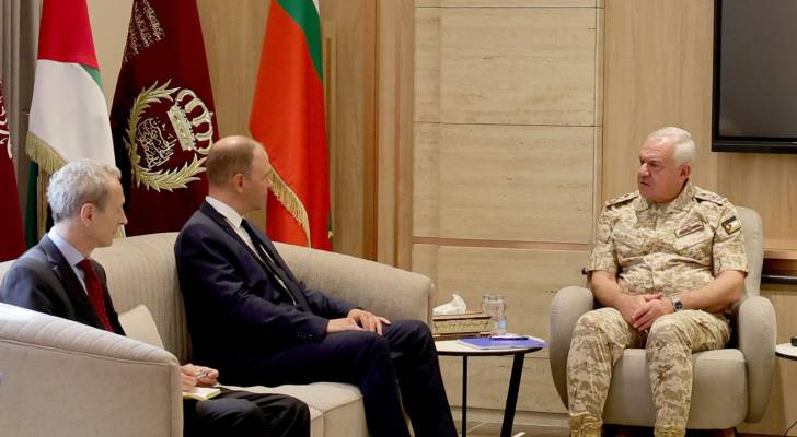الحنيطي يستقبل وزير الدولة في وزارة الدفاع الألمانية