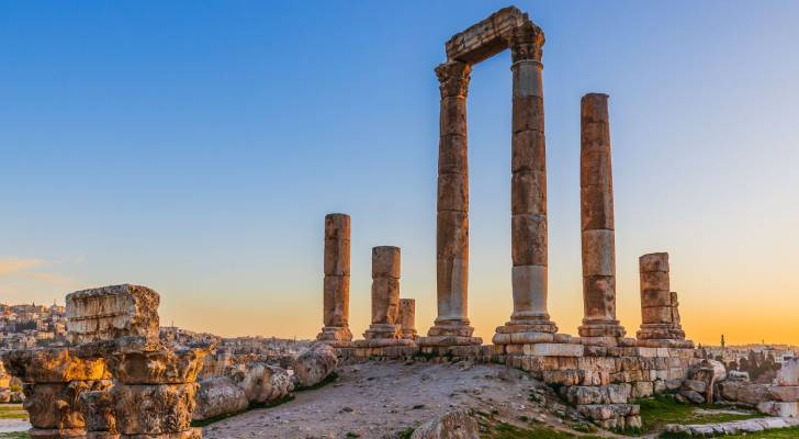 اثار في العاصمة الأردنية عمان