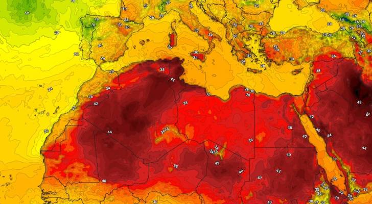 ارتفاع كبير وملحوظ على درجات الحرارة