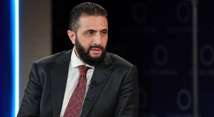 الرئيس السوري احمد الشرع