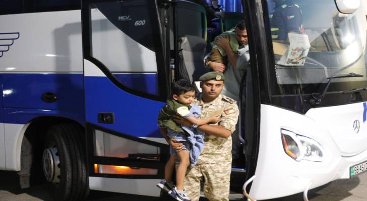 عودة دفعة من أطفال غزة إلى القطاع بعد استكمال علاجهم في مستشفيات الأردن