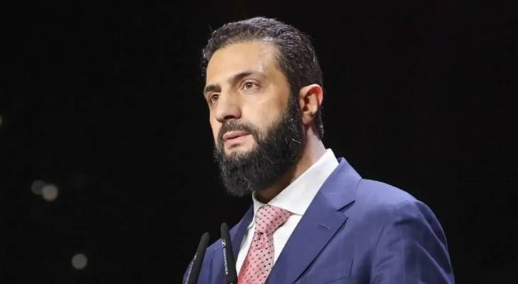 الرئيس السوري أحمد الشرع