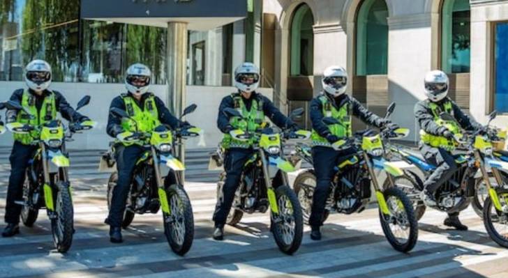 أسطول دراجات كهربائية لمكافحة السرقة