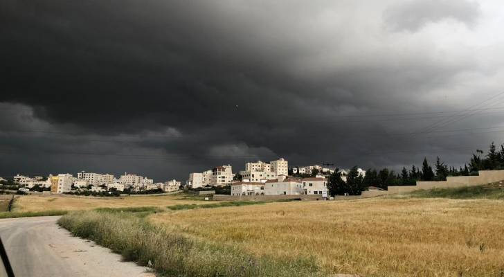 أمطار في الأردن