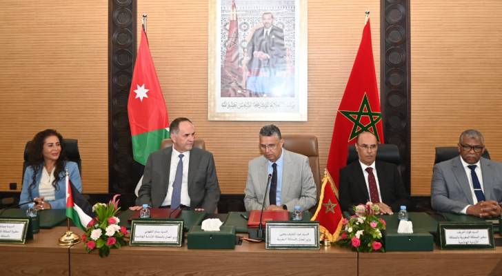 الأردن والمغرب يوقعان اتفاقية لتسليم الأشخاص المطلوبين بجريمة أو لتنفيذ عقوبة سالبة للحرية