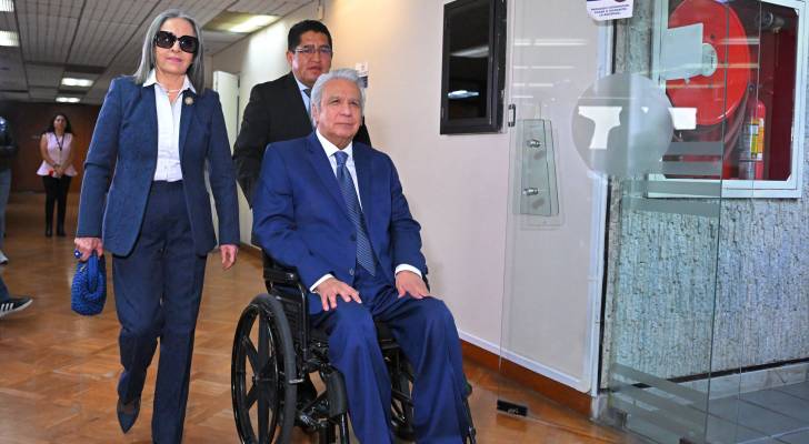 الرئيس الإكوادوري السابق لينين مورينو
