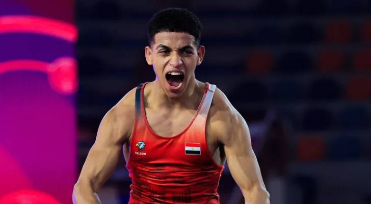 زياد حجاج لاعب المصارعة