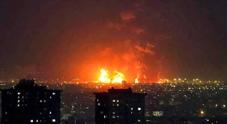 صور أرشيفية لإنفجارات في إيران
