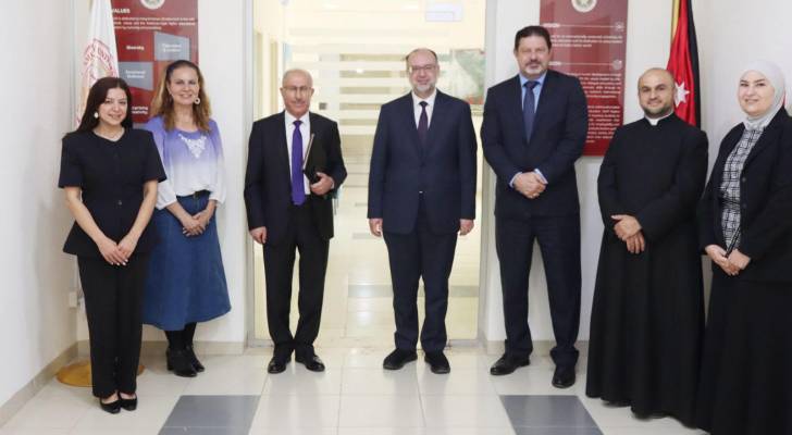 الجامعة الأميركية في مادبا تستقبل وفدا من لجنة الوقف الهاشمي للقدس