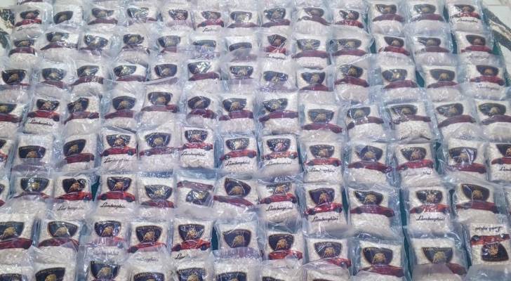الجيش العربي: المنطقة العسكرية الشرقية تحبط محاولة تهريب كمية كبيرة من المواد المخدرة بواسطة بالونات