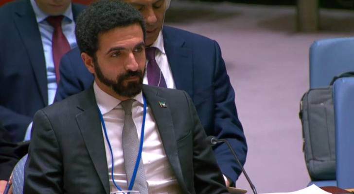 ابراهيم عبلي المندوب الدائم لسوريا في مجلس الأمن