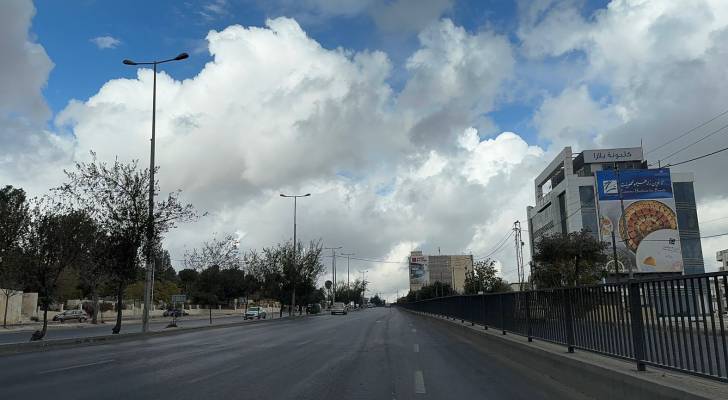 احدى شوارع العاصمة عمان