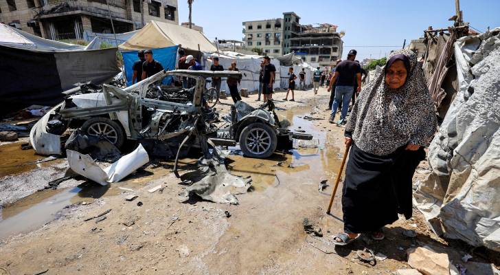 أثار الدمار في قطاع غزة