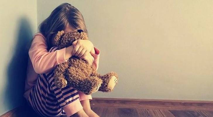 طفلة تعرضت للضرب