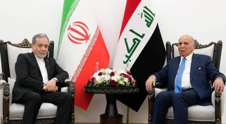 وزير الخارجية الإيراني ونظيره العراقي