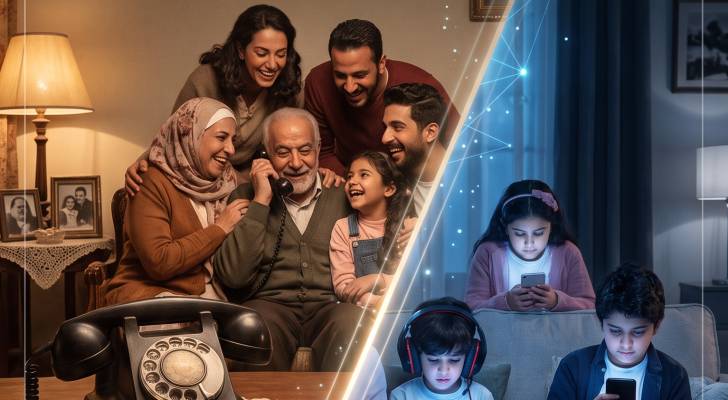 الفرق بين الماضي والحاضر - صورة تعبيرية
