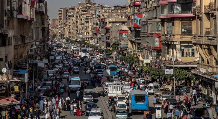 أزمة مرورية في القاهرة
