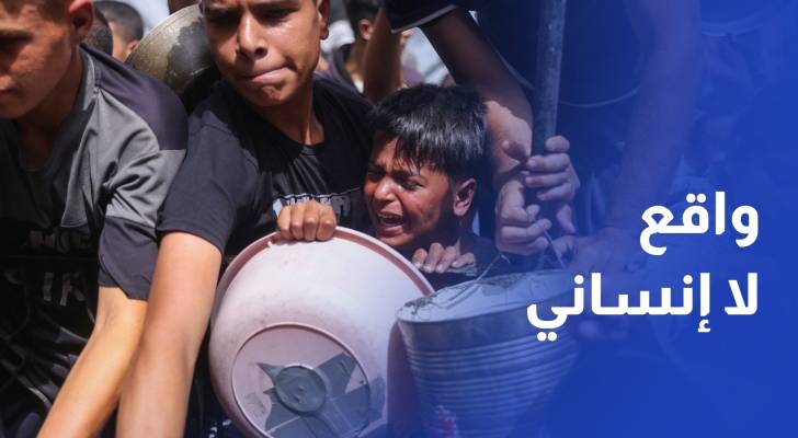 الصفدي: الجوع واقع لا إنساني في قطاع غزة
