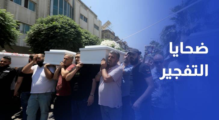 أهالي دمشق يشيعون ضحايا التفجير الإرهابي الذي استهدف كنيسة