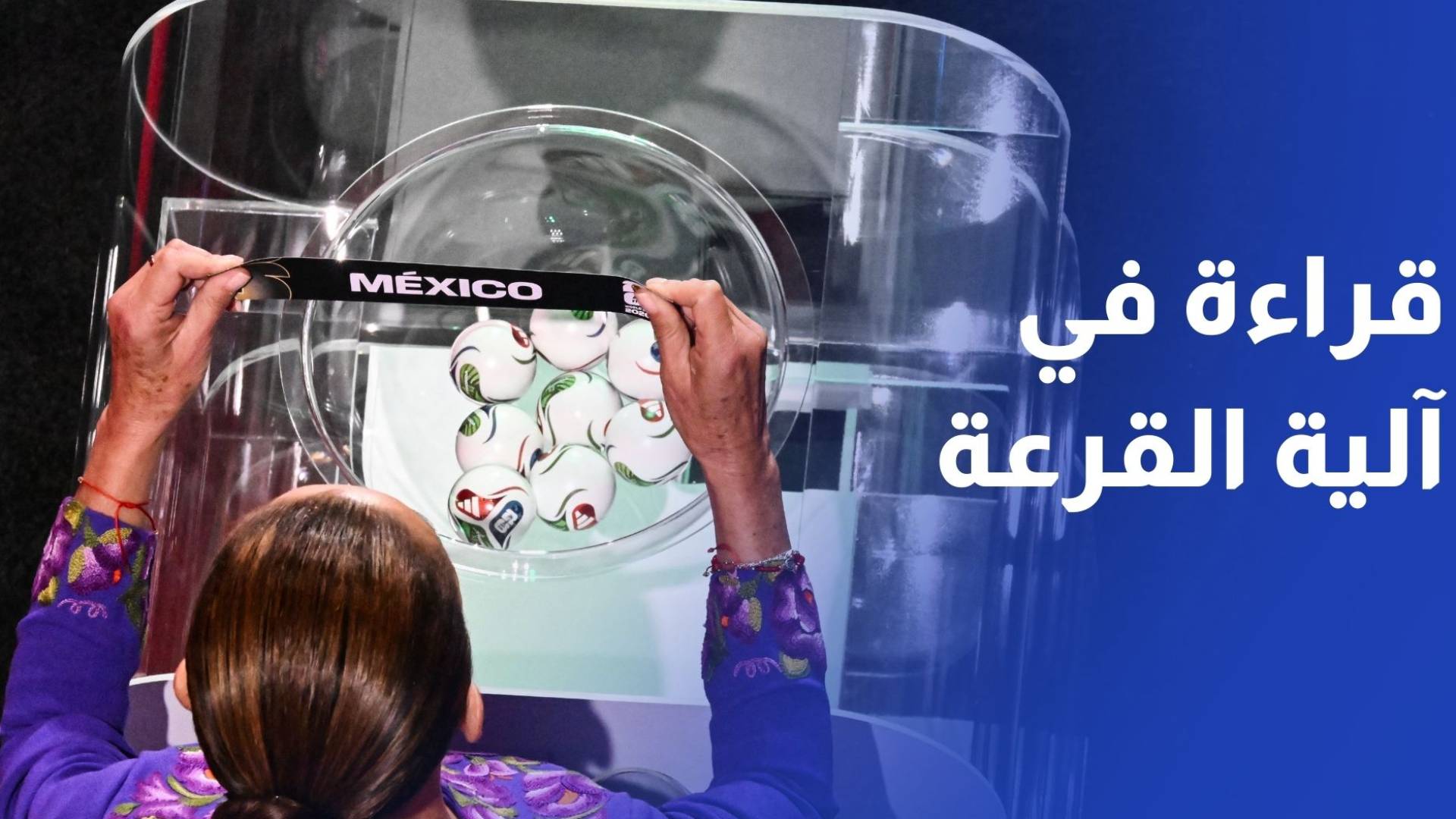 قرعة بطولة كأس العالم 2026 في أمريكا وكندا والمكسيك