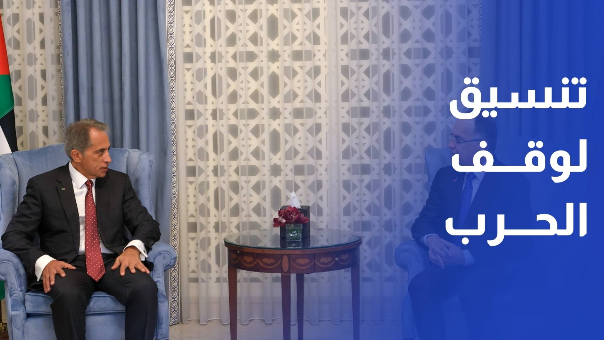 حسان وبيجاج يؤكدان أهمية تكثيف الجهود الدولية لوقف التصعيد في المنطقة