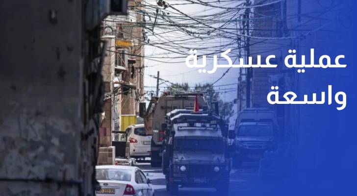 قوات الاحتلال تشن عملية عسكرية واسعة في مخيم قلنديا شمالي القدس