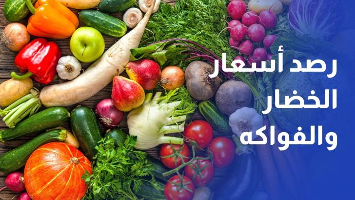 رصد أسعار الخضار والفواكه في سوق إربد المركزي