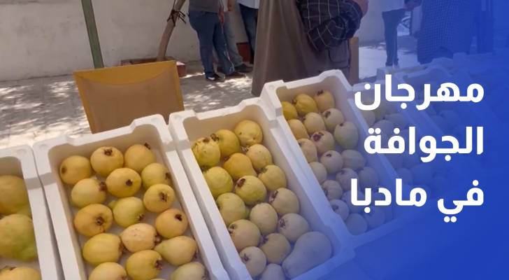 مهرجان الجوافة في مادبا.. 60 ألف شجرة ومساع لتعزيز تسويق المنتج المحلي