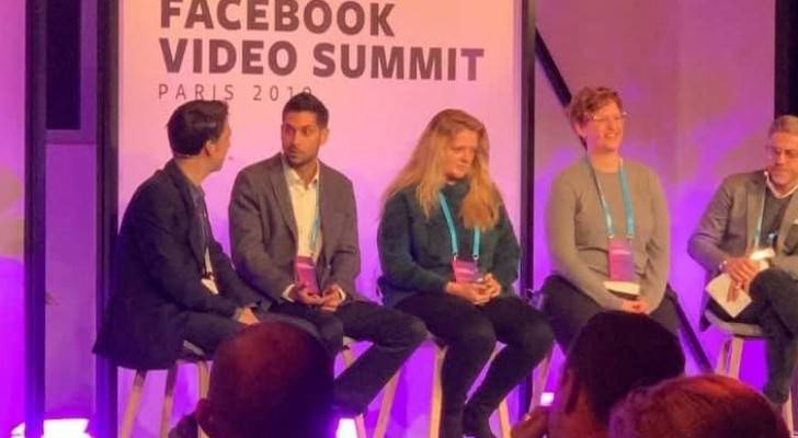 General Manager of Roya TV, Fares Sayegh, keynote speaker at Facebook Video Summit in Paris