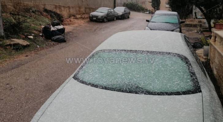 Video: Snow falls in Ajloun