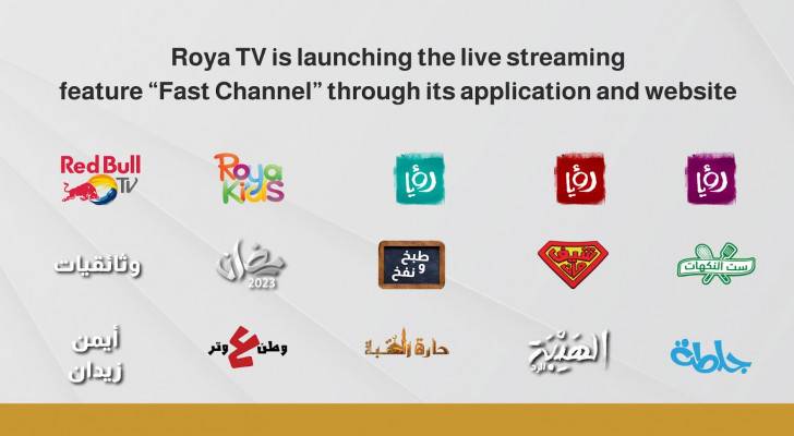 Roya TV introduces 'Fast Channels' live streaming feature on its app, website