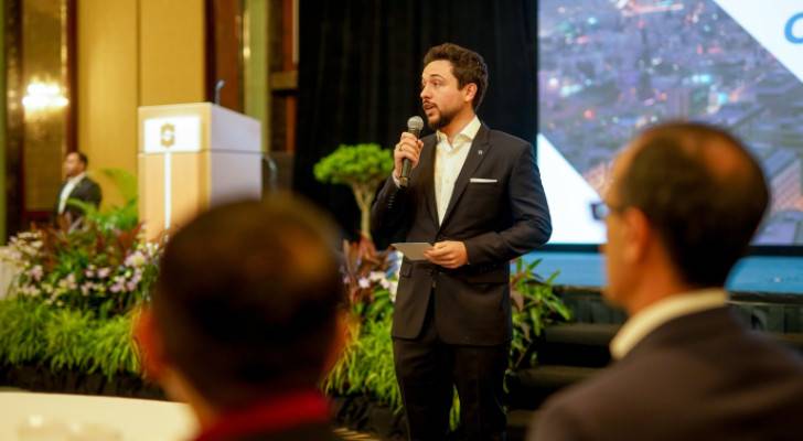 Crown Prince Al Hussein attends launch of Jordan-Singapore Tech Alliance Forum