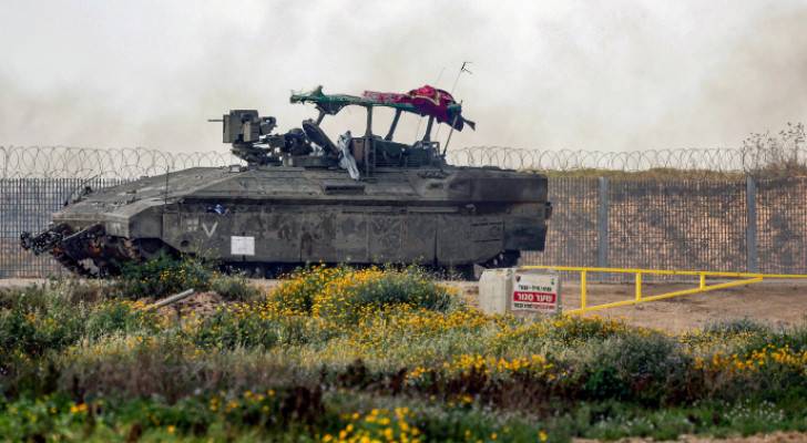 Roya News | Israeli Occupation Forces Creating Buffer Zone Along Gaza ...