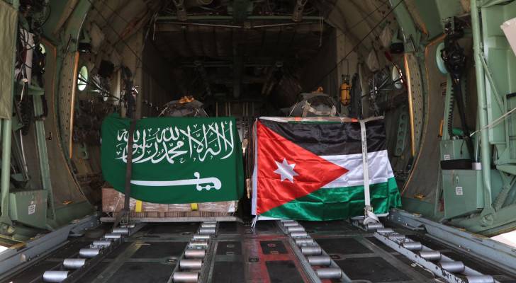 Jordan conducts three aid airdrops over Gaza with Saudi Arabia, Egypt