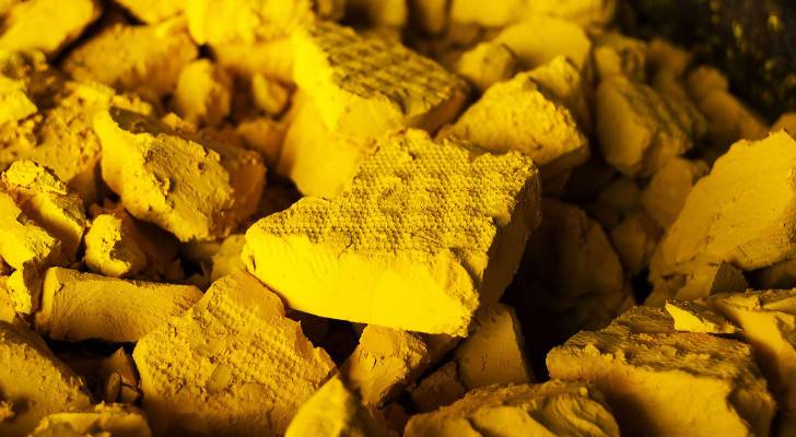 Experts estimate central Jordan holds 41,000 tons of Yellowcake uranium