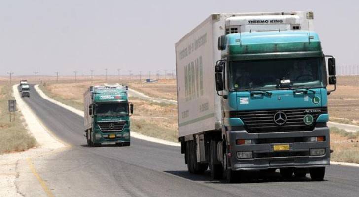 Over 500 trucks stalled on Jordan’s side following new Syrian customs rules