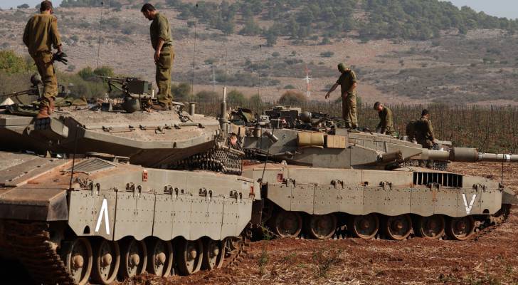 “Israeli” forces on unprecedented alert at northern border with Lebanon