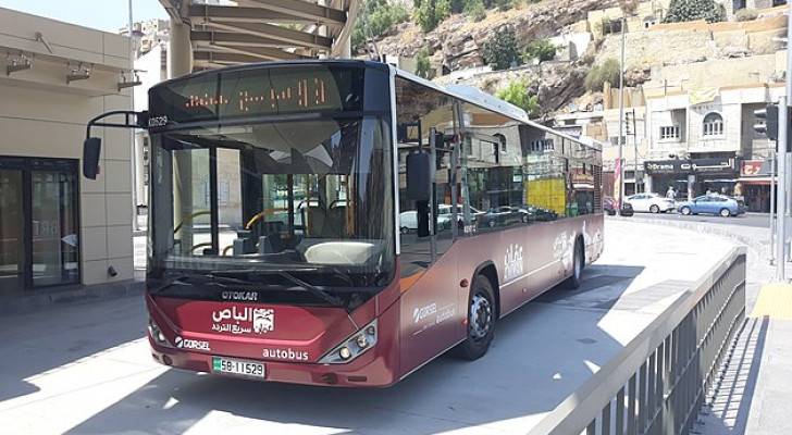 Details behind expansion of Amman-Zarqa Bus Rapid Transit