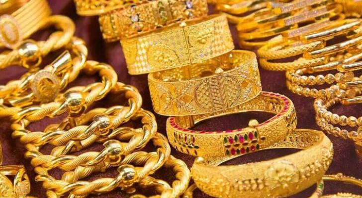 Gold prices in Jordan Thursday, Aug. 8