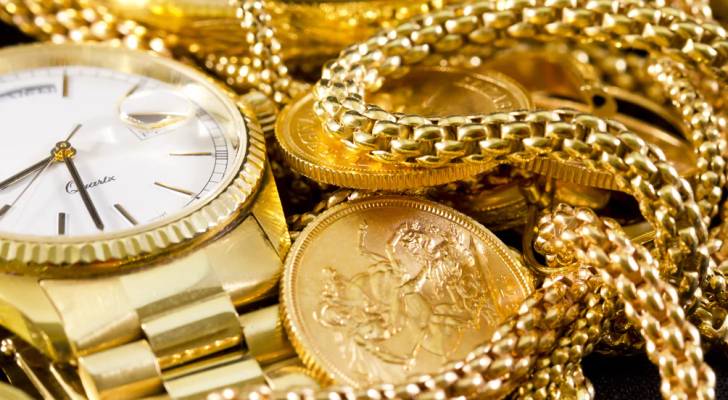 Gold prices in Jordan Friday