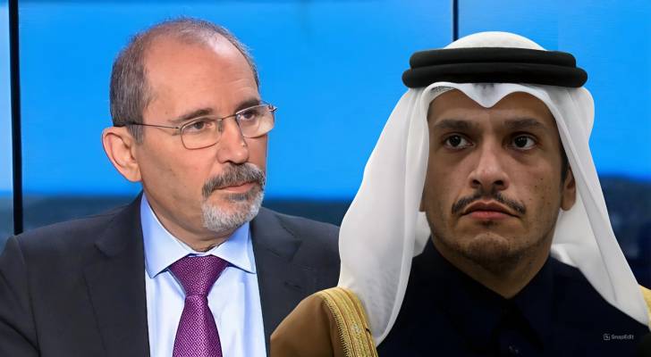 Jordanian, Qatari FMs stress continued efforts to halt “Israeli” aggression