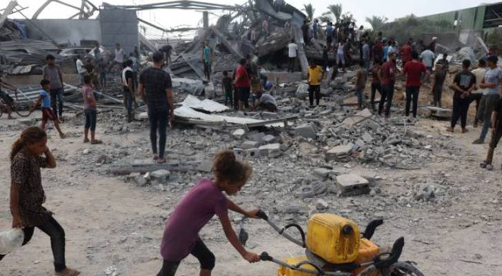 Israeli Occupation's aggression in Gaza continues for 317 days