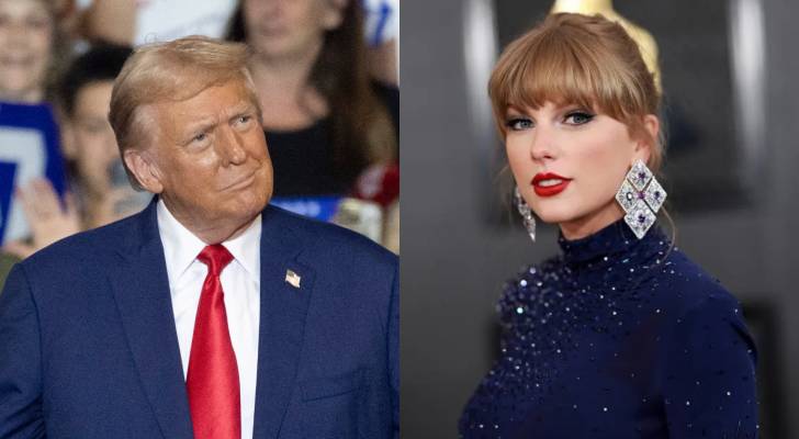 Trump shares AI-generated images falsely suggesting Taylor Swift’s endorsement