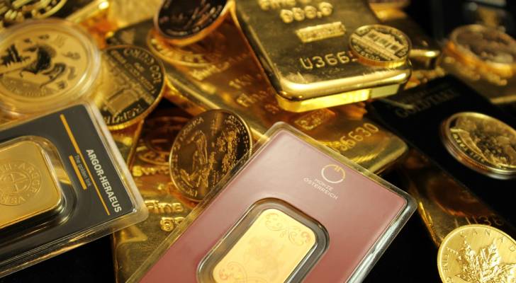 Gold prices in Jordan on Wednesday, Aug. 21