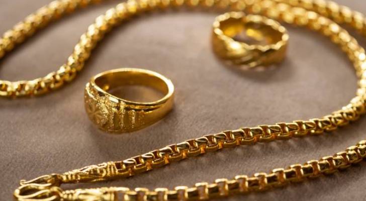 Gold prices in Jordan Thursday