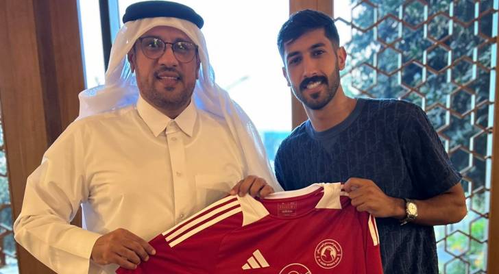 Jordanian football sensenation Yazan Al-Naimat signs with Al-Arabi